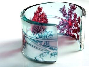 RUSTIC <b>Jewelry</b> Resin <b>Acrylic</b> Bracelet Bangle Exaggerated Dazzling Multicolor Wide Irregular Square <b>Acrylic</b> Bracelets for - Product Image 2