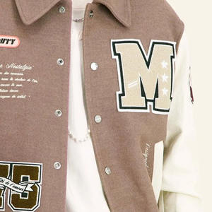 Chaquetas Varsity de Borrego Antibacterianas para Hombre y Mujer, de Alta Calidad, en Todos los Tamaños y Colores, Estilo Nuevo con Cuello Alto - Product Image 2