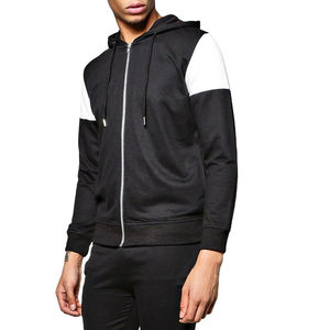 100% algodón mejor precio 2025 logotipo personalizado traje chándal conjuntos chándal para hombre Deporte Jogging chándales conjunto liso fútbol chándal - Product Image 3