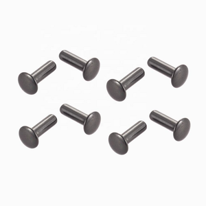 Remache Personalizado de 8mm para Zapatos, en Níquel Negro y Cobre, 8_4_12 - Product Image 1
