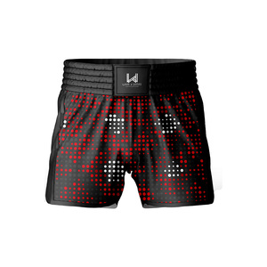 กางเกงชกมวย MMA มวยไทย ผู้ชาย ผ้าโพลีเอสเตอร์/ไนลอน น้ำหนักเบา ระบายอากาศดี ทนทาน แห้งเร็ว ไม่หดตัว - Product Image 2