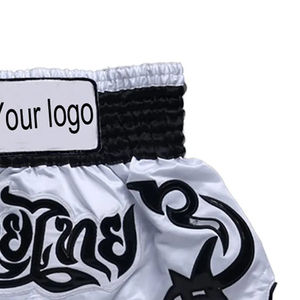 Venta al por mayor uso al aire libre hombres Muay Thai pantalones cortos de gran tamaño de peso ligero hombres Muay Thai pantalones cortos precio barato OEM personalización 2025 - Product Image 6