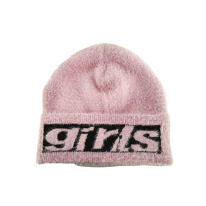 Vente en gros de bonnets en tricot jacquard personnalisés avec votre propre logo, fabricant de bonnets en mohair personnalisés - Product Image 5