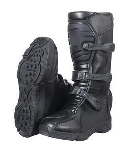 Cuero transpirable Moto Motocross Zapatos de cuero Racing Moto Motocross Botas para hombres - Product Image 2