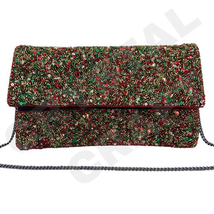 Sacs à main et pochettes de soirée de luxe pour femmes, personnalisés, brodés, perlés, de créateur, CRYSTAL CRAFT - Product Image 6