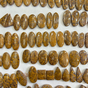 Lote de cabujones de jaspe Mariam sueltos de tamaño personalizado de grado AAA + para fabricación de joyas, piedras preciosas naturales - Product Image 1