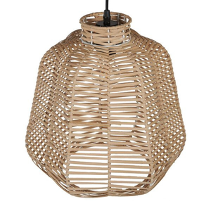 Abat-jour suspendus en rotin naturel rustique et moderne antique belles couvertures de bougies pour la décoration de la maison meilleur prix bambou indonésie - Product Image 2