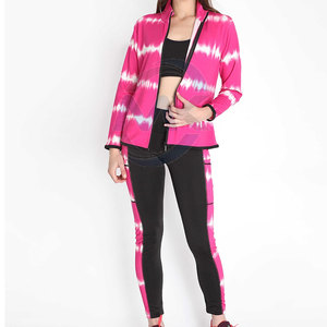 Women's High Quality 100% Cotton Sportswear Tracksuit Solid Pattern Breathable Fleece Winter Fitness Clothing Elastic Waist - Product Image 5