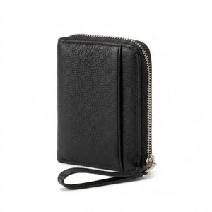 Genuine Deerskin Leather Compact <b>Card</b> Holder <b>Wallet</b> - Product Image 1
