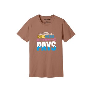 T-shirt en tissu 100% coton imprimé sur le thème de la gentillesse, grammage lourd (160-180 GSM), 12 couleurs disponibles, personnalisez votre propre design et placement - Product Image 2