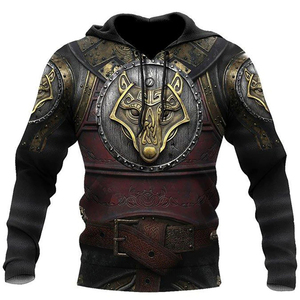 Sweat-shirt à capuche décontracté à manches longues unisexe Nouveau costume de personnage imprimé en 3D pour hommes Winter Essentials - Product Image 3