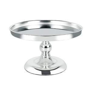 Base para Pastel de Aluminio, Diseño Contemporáneo, Exhibición de Postres para Fiestas Modernas, Hogares, Cocinas Modernas, Elegante y Resistente, Bolsa OPP - Product Image 1