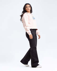 Autocollant DTF brodé sur mesure Sweats à capuche pour femmes de haute qualité, mode décontractée, vêtements de ville chauds pour l'hiver, vente en gros - Product Image 4