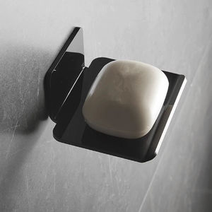 Porte-savon en fer au fini élégant pour une décoration de salle de bain haut de gamme offrant un look moderne et propre - Product Image 1