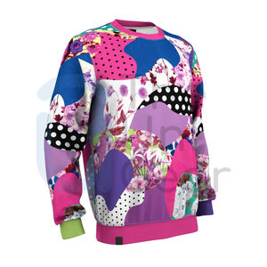 Sudaderas personalizadas al por mayor, jersey de manga larga para hombre, Tops de cuello redondo de gran tamaño, Tops activos para exteriores, proveedor de ropa de calle OEM - Product Image 1