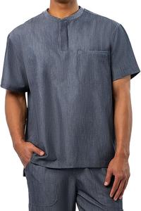 Uniformes hospitaliers en sergé de coton/polyester de haute qualité pour infirmières Spandex pour les cliniques hospitalières - Product Image 6