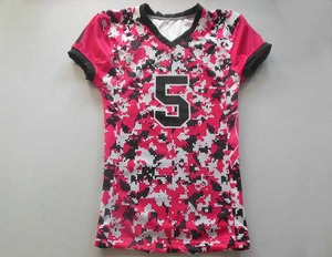 OEM Service High Quality Custom Made 100% <b>Polyester</b> American Football Digital Print Breathable Anti-Bacterial Wholesale Plus - Product Image 4