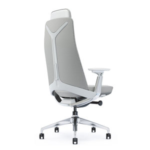 YUCAN Ergonomic Mesh Upholstered Foam Task <b>Chair</b> with 4D Armrests Adjustable Headrest Swivel Tilting for Home and Office - Product Image 3