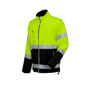 Hi VIS 4 trong 1 bảo hộ lao động đồng phục phản quang chống cháy chống tĩnh an toàn Áo khoác mùa đông bảo hộ lao động - Product Image 5