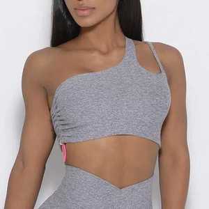 Ensemble de soutien-gorge et Legging avec Logo personnalisé, taille haute, pantalon et pantalon de Yoga, entièrement Sublimation pour dames - Product Image 3