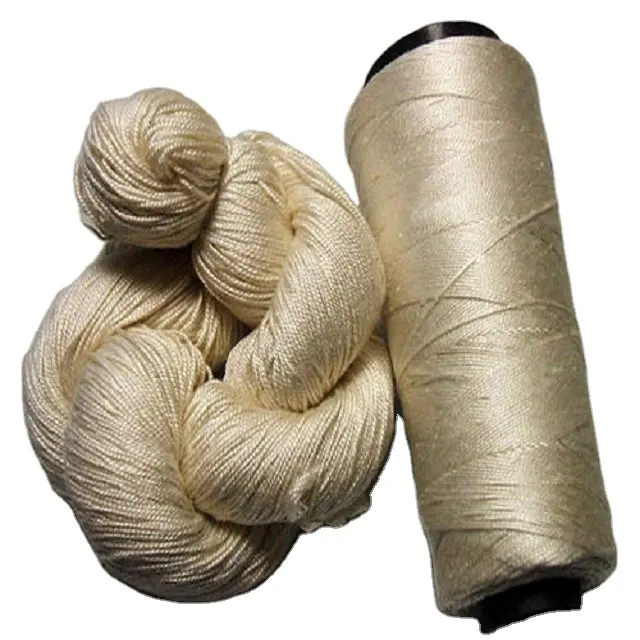 Filato di seta SilkySilk lavorato a maglia a 3 strati di lusso pettinato prezzo diretto di fabbrica per maglieria a mano