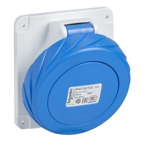 Per SCHNEIDER ELECTRIC PratiKa Presa Industriale 125 A 2P+E 200...250 V AC IP67 81290 Connettori Circolari - Product Image 1