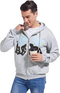 Sudadera con capucha y cremallera para hombre, bordada, de invierno, de alta calidad, con el mejor material, diseño de moda, recién llegada, precio bajo, de fabricante. - Product Image 5