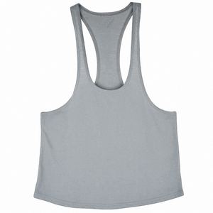 Camiseta sin mangas de entrenamiento para hombre, chaleco básico de algodón para Fitness Y musculación - Product Image 4