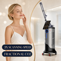 Mesin Laser CO2 Fraksional Tabung Logam HD RF 15,6 Inci 1200W dengan Sistem Penggerak Digital 40W dan Kepala Perawatan Double Track Perfectlaser