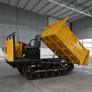 Brand New Strong Self Loading with Lifting Mini Dumper Garden <b>Transporter</b> Crawler Light Tracked <b>Transporter</b> Dump Truck - Product Image 1