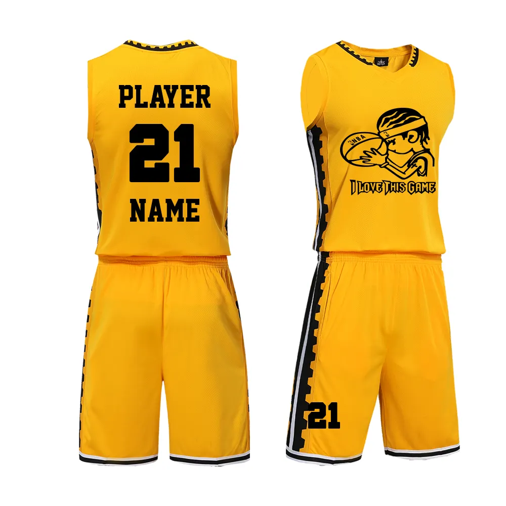 Uniforme de baloncesto Personalización Jersey Shorts Equipo Conjuntos deportivos para adultos Niños