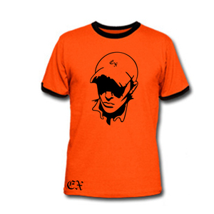 Venta al por mayor de alta calidad 100% algodón americano tamaño O cuello hombres camiseta en Blanco estampado personalizado azul seda ropa de fútbol - Product Image 6