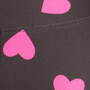 2023 pantalons de Yoga sans couture pour femmes nouveau Design coeur imprimé Legging d'entraînement de gymnastique avec fermeture à la taille élastique populaire pour le Fitness - Product Image 6