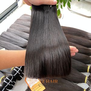 Proveedor al por mayor de cabello crudo vietnamita, cabello humano virgen sin procesar, natural y sedoso, liso y virgen - Product Image 1