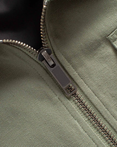 Vestes de vêtements de travail en toile personnalisée veste de travail lourde veste d'hiver décontracté tissé respirant hommes - Product Image 3