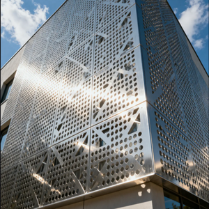 Lámina de Malla Metálica Perforada de Acero Galvanizado, Lámina de Acero Perforada, Lámina de Pantalla, Perforada/Cortada con Láser/Personalizada/De Alta Resistencia - Product Image 5