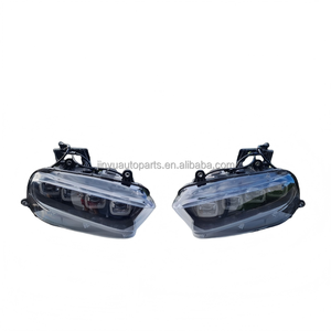 ไฟหน้าคาร์บอนไฟเบอร์คุณภาพสูง 12V สำหรับ Bugatti Chiron รุ่นทดแทน  5B4941035C 5B4941036C - Product Image 4