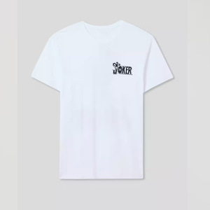 เสื้อยืดผ้าคอตตอนพิมพ์โลโก้ได้ตามต้องการเสื้อยืดลำลองสำหรับทั้งชายและหญิง - Product Image 5