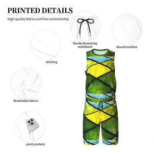 Camisetas deportivas sin mangas de verano para hombres y mujeres, conjunto de uniforme de baloncesto a la moda, nuevo Color, poliéster transpirable de talla grande - Product Image 4