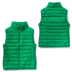 Chaleco Acolchado de Lona con Logotipo Personalizado para Hombre y Chaqueta Impermeable sin Mangas para Primavera - Product Image 4