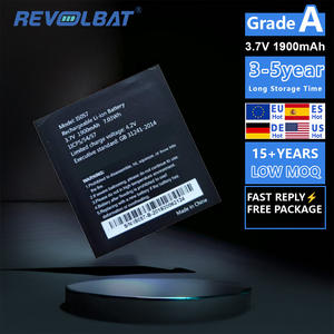 Revolbat 충전식 3.7V <span class=keywords><strong>1900mAh</strong></span> 리튬 이온 배터리 팩-PAX D200T POS 터미널 IS057 대체 - Product Image 1