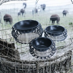 High Quality Stylish Portable Iron Pet Bowl Feeder Economical Price Modern Design <b>Stand</b> Classic Shape for Dogs <b>Cats</b> Durable - Product Image 4