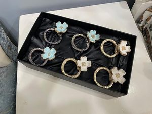 Brass Napkin Ring Metal <b>Tissue</b> Holder Golden <b>Color</b> Napkin Ring With Metal <b>Tissue</b> Box Premium <b>Tissue</b> <b>Paper</b> for Wedding Parties - Product Image 5