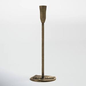 Handmade Bulk Aluminum <b>Taper</b> <b>Candle</b> Holder Antique Gold Color for Home and Wedding Tabletop Decor <b>Candle</b> <b>Taper</b> - Product Image 6