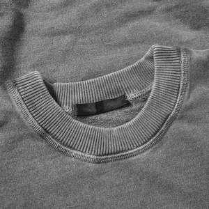 เสื้อสเวตเตอร์แบบสวมหัวสำหรับผู้ชายเสื้อสเวตเตอร์คอกลมลายโลโก้ฤดูหนาวซักได้ตามต้องการ - Product Image 5