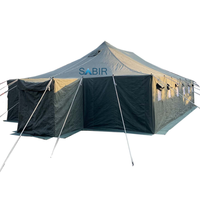 Tente de camping en toile imperméable et isolée UST56 USB56 pour 10 à 20 personnes, robuste, pour le camping en plein air et les situations d'urgence