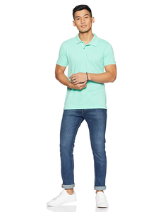 Meilleure collection de t-shirts de golf pour hommes en coton 100 % anti-froissement, manches courtes, vêtements d'extérieur d'été, impression personnalisée, logo brodé - Product Image 6