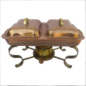 Plat moderne Dîner Accessoires de traiteur Cuisine Accessoires de traiteur Réchauffeur d'aliments Casserole Double Réchauffeur Chauffe-plats - Product Image 4