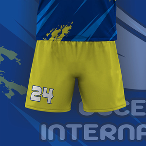 Ensemble d'uniformes de football personnalisés à manches courtes, 100 % polyester, légers et respirants, unisexe – Offre très demandée - Product Image 6