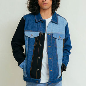 Men's Winter <b>Denim</b> <b>Jacket</b> High Quality Cotton Eco-Friendly Windproof OEM Customizable Casual Style - Product Image 1